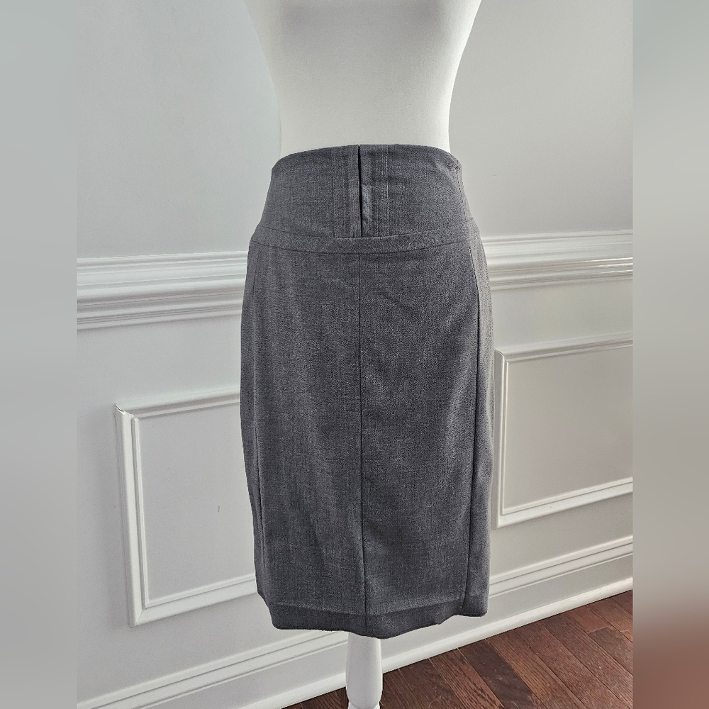 Express Charcoal Pencil Skirt w/ Corset High Waist - Size 6